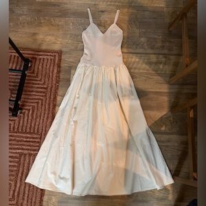 MOON RIVER Ribbed Maxi Dress